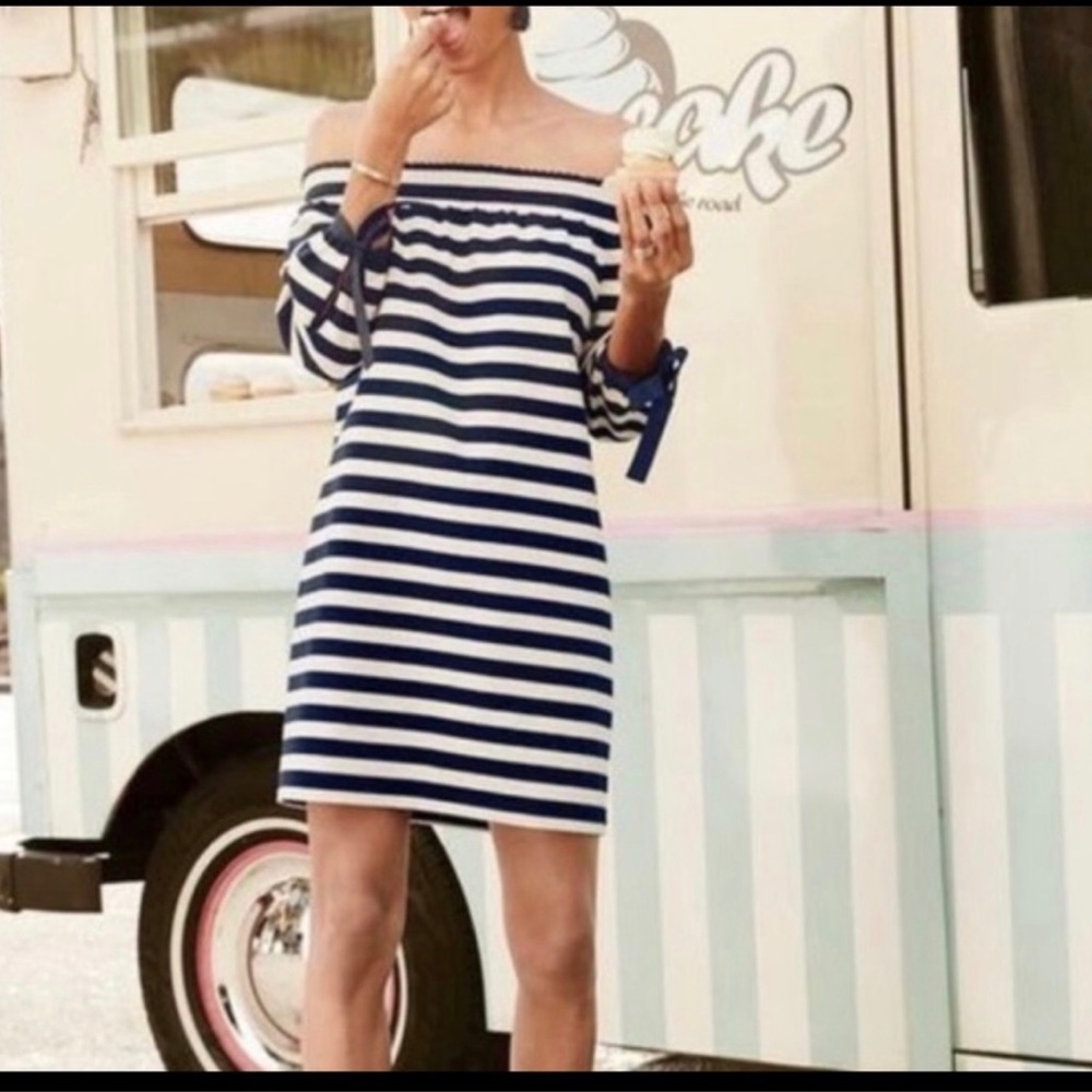 JCREW Striped Dress